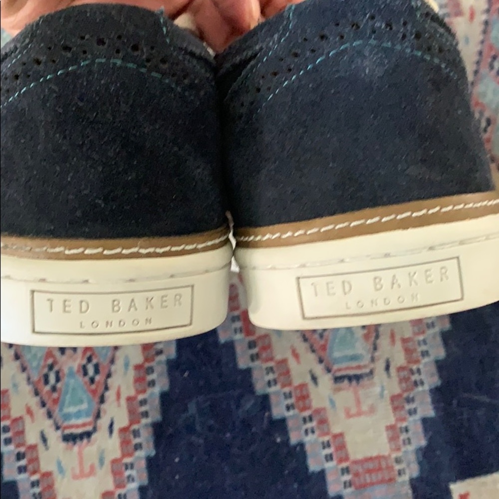 Blue Suede Wing Tips - Picture 5 of 5